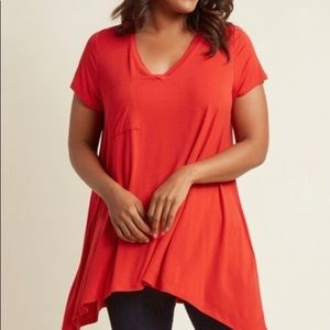 ModCloth A Crush On Casual asymmetrical tunic